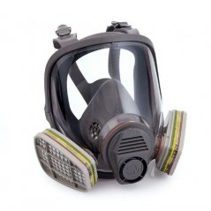 Masque complet A2 P2 pour carrosserie. Protection respiratoire haute qualité 3M.