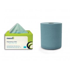 Le chiffon de dégraissage et nettoyage disponible en carton ou par rouleau.