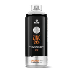 Apprêt Zinc 99% mat en spray - MONTANA PRO