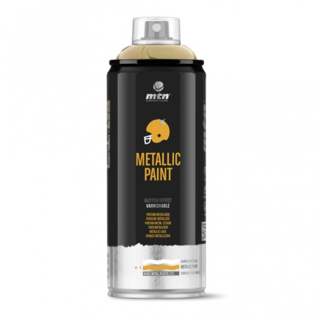 Peinture effet métallique brillant en spray RAL 9011 - Noir Graphite - MONTANA PRO