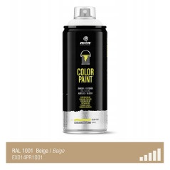Spray de peinture de couleur RAL 1001 - Beige - MONTANA PRO