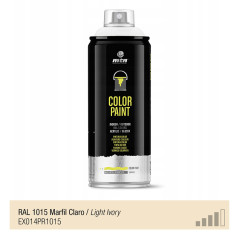Spray de peinture de couleur RAL 1015 - Ivoire Clair - MONTANA PRO