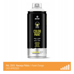 Spray de peinture de couleur RAL 2003 - Orange Pastel - MONTANA PRO