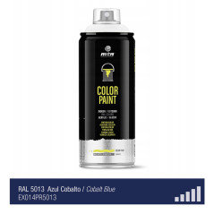 Spray de peinture de couleur RAL 5013 - Bleu Cobalt - MONTANA PRO