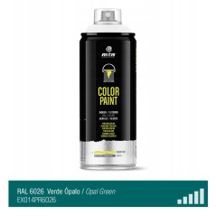 Spray de peinture de couleur RAL 6026 - Vert Opale - MONTANA PRO
