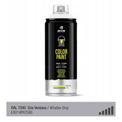 Spray de peinture de couleur RAL 7040 - Gris fenêtre - MONTANA PRO