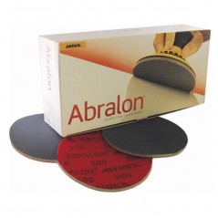 Disque abrasif 150 mm velcro multifonctions sur mousse - MIRKA ABRALON