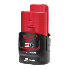 MILWAUKEE- Batterie Li-ion M12 B2 2.0Ah