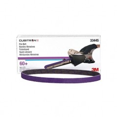 Bande abrasive P60 Cubitron 12,7 x 457,2 mm 3M33445. Idéal pour supprimer les points de soudure sur la carrosserie.