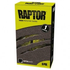 Revêtement de protection RAPTOR noir RLB/S1 en kit de 1 litre - UPOL RAPTOR
