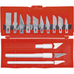 Jeu de cutters de bricolage - 16 pièces - BGS