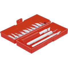 Jeu de cutters de bricolage - 16 pièces - BGS