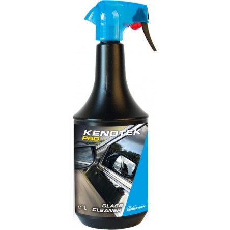 Kenotek PRO Glass Cleaner 1L. Nettoyant vitre de haute qualité pour voiture.