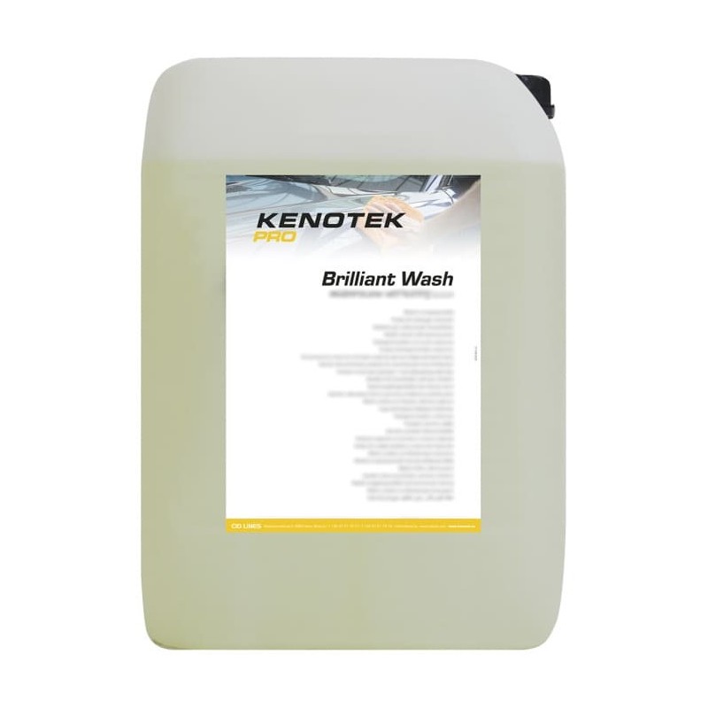 Kenotek Brilliant wash 5L. Effet brillant pour voiture Parfait pour centre de lavage professionnel.