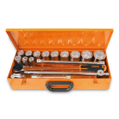 Coffret de 12 douilles et 4 accessoires - BETA