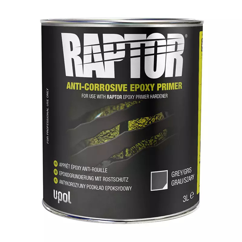 Apprêt époxy anti-rouille 3L RAPTOR