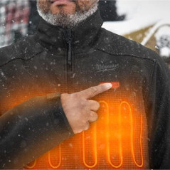 Blouson chauffant Toughshell M12 HJBL5-0 Noir - S | MILWAUKEE