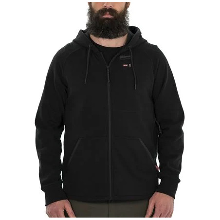 Sweat à capuche chauffant M12 HHBL4-0 Noir - S | MILWAUKEE